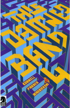 This Damned Band 4 published by Dark Horse with cover art by Tony Parker