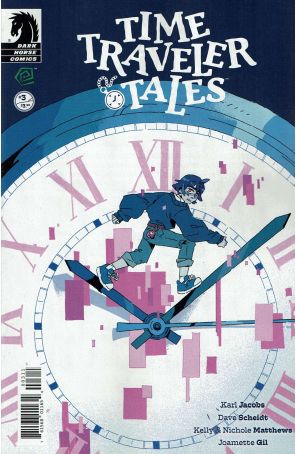 Time Traveler Tales 3 published by Dark Horse with cover art by Kate Sheridan