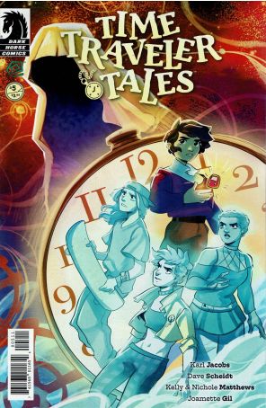 Time Traveler Tales 5 published by Dark Horse with cover art by Toby Sharp