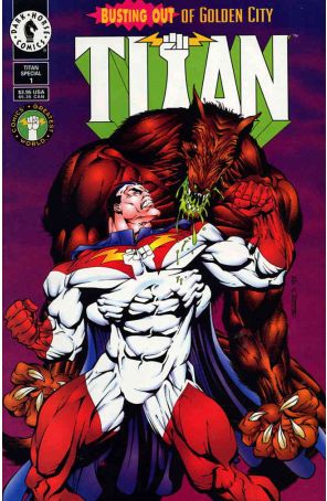 Titan Special 1 published by Dark Horse with cover art by Bart Sears