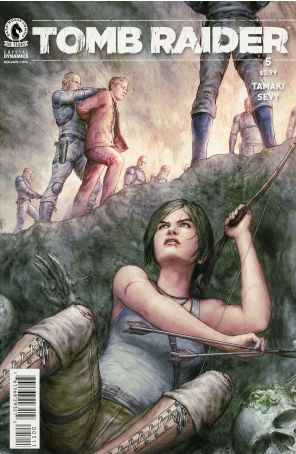 Tomb Raider (2nd Series) 5 published by Dark Horse with cover art by Agustin Alessio