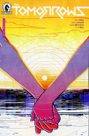 The Tomorrows 6 published by Dark Horse with cover art by Dylan Todd