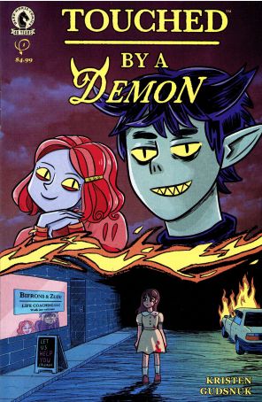 Touched by a Demon 1 published by Dark Horse with cover art by Kristen Gudsnuk