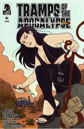 Tramps of the Apocalypse 1 published by Dark Horse with cover art by Alice Darrow