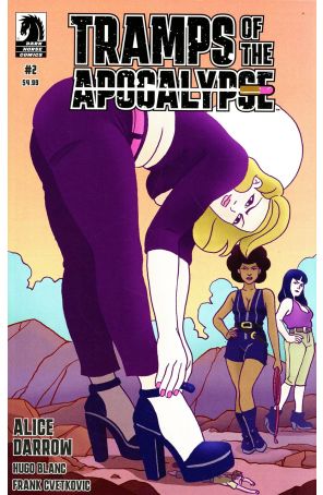 Tramps of the Apocalypse 2 published by Dark Horse with cover art by Alice Darrow