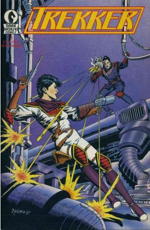 Trekker (Dark Horse) 3 published by Dark Horse with cover art by Ron Randall