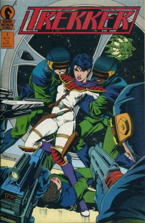Trekker (Dark Horse) 4 published by Dark Horse with cover art by Ron Randall
