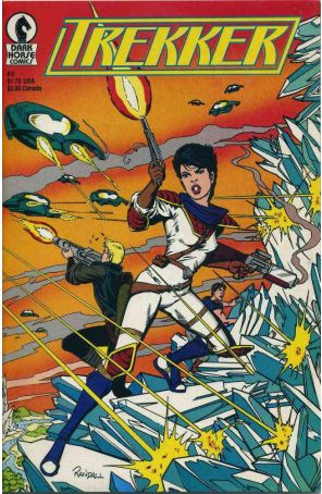 Trekker (Dark Horse) 5 published by Dark Horse with cover art by Ron Randall