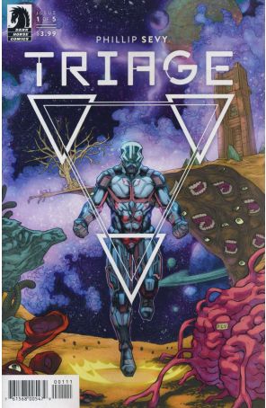 Triage 1 published by Dark Horse with cover art by Phillip Sevy