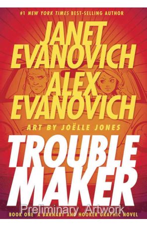 Troublemaker HC 1 published by Dark Horse with cover art by Joëlle Jones