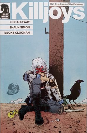 The True Lives of the Fabulous Killjoys 1A published by Dark Horse with cover art by Paul Pope