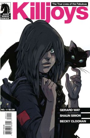 The True Lives of the Fabulous Killjoys 1 published by Dark Horse with cover art by Becky Cloonan