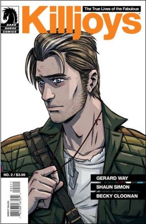 The True Lives of the Fabulous Killjoys 2 published by Dark Horse with cover art by Becky Cloonan