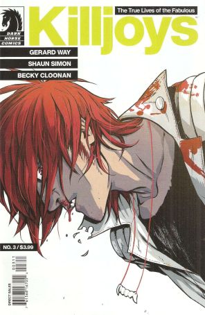 The True Lives of the Fabulous Killjoys 3 published by Dark Horse with cover art by Becky Cloonan