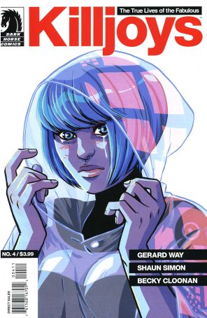 The True Lives of the Fabulous Killjoys 4 published by Dark Horse with cover art by Becky Cloonan