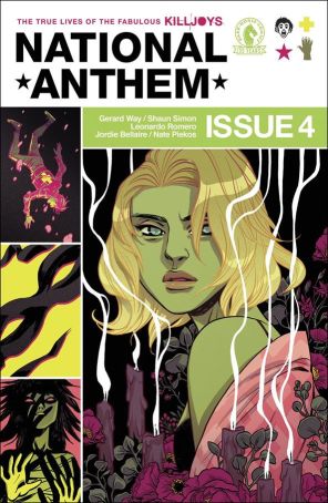 True Lives of the Fabulous Killjoys: National Anthem 4B published by Dark Horse with cover art by Becky Cloonan
