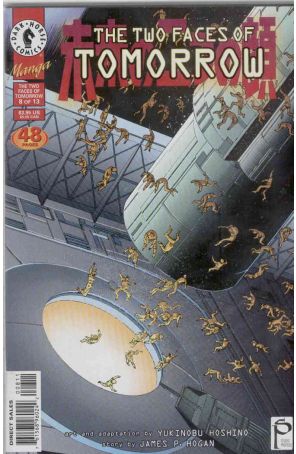 The Two Faces of Tomorrow 8 published by Dark Horse with cover art by Yukinobu Hoshino