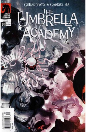 Umbrella Academy: Apocalypse Suite 3 published by Dark Horse with cover art by James Jean