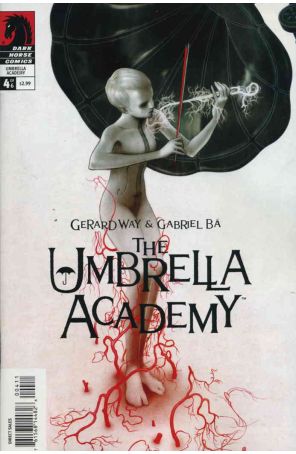 Umbrella Academy: Apocalypse Suite 4 published by Dark Horse with cover art by James Jean