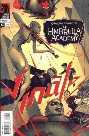 Umbrella Academy: Apocalypse Suite 6 published by Dark Horse with cover art by James Jean