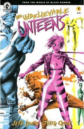 The Unbelievable Unteens 1B published by Dark Horse with cover art by John McCrea