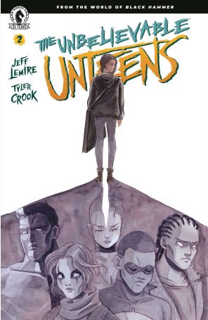 The Unbelievable Unteens 2B published by Dark Horse with cover art by Emi Lenox