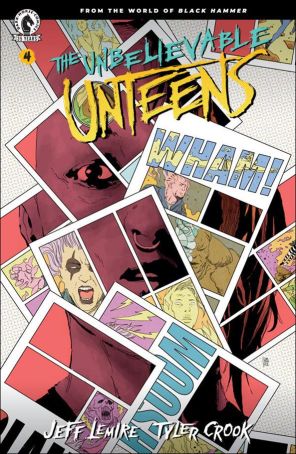 The Unbelievable Unteens 4B published by Dark Horse with cover art by Andrea Sorrentino