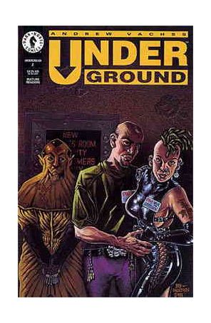Underground (Andrew Vachss') 2 published by Dark Horse with cover art by Bob Fingerman