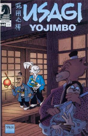 Usagi Yojimbo (Vol. 3) 140 published by Dark Horse with cover art by Stan Sakai