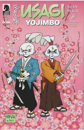 Usagi Yojimbo: Ten Thousand Plums 1A published by Dark Horse with cover art by Stan Sakai