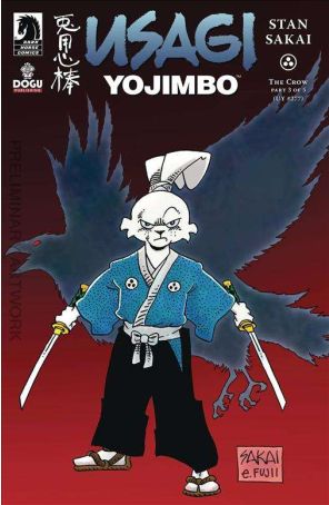 Usagi Yojimbo: The Crow 3A published by Dark Horse with cover art by Stan Sakai