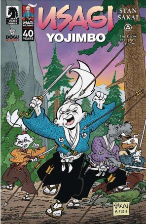 Usagi Yojimbo: The Crow 5A published by Dark Horse with cover art by Stan Sakai