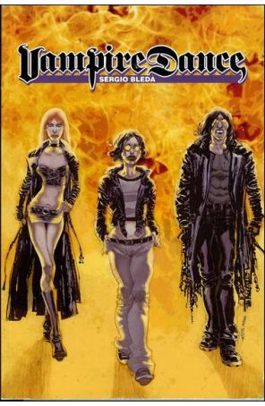 Vampire Dance 1 published by Dark Horse with cover art by Sergio Bleda