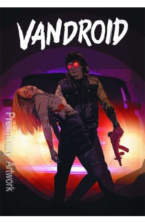 Vandroid 5 published by Dark Horse with cover art by Tommy Lee Edwards