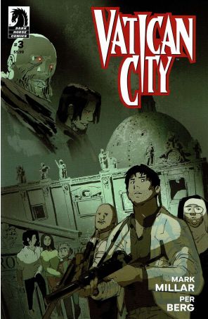 Vatican City 3A published by Dark Horse with cover art by Per Berg