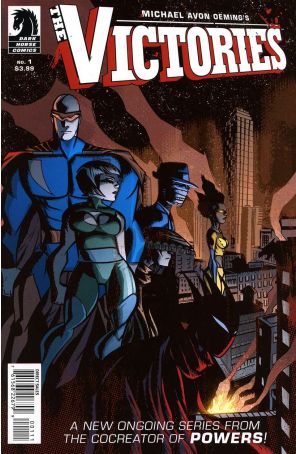 Victories (Vol. 2) 1 published by Dark Horse with cover art by Michael Avon Oeming