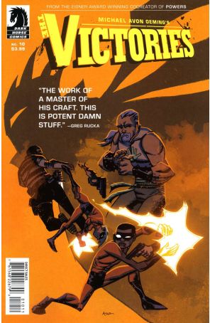Victories (Vol. 2) 10 published by Dark Horse with cover art by Michael Avon Oeming