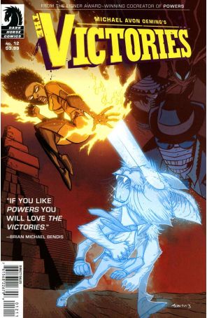 Victories (Vol. 2) 12 published by Dark Horse with cover art by Michael Avon Oeming