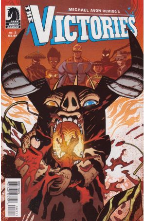 Victories (Vol. 2) 3 published by Dark Horse with cover art by Michael Avon Oeming