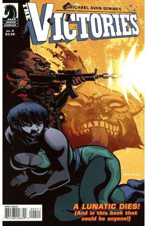 Victories (Vol. 2) 4 published by Dark Horse with cover art by Michael Avon Oeming