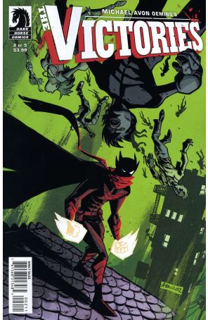 The Victories 2 published by Dark Horse with cover art by Michael Avon Oeming