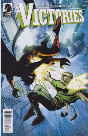 The Victories 4 published by Dark Horse with cover art by Michael Avon Oeming