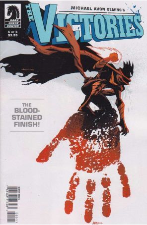 The Victories 5 published by Dark Horse with cover art by Michael Avon Oeming