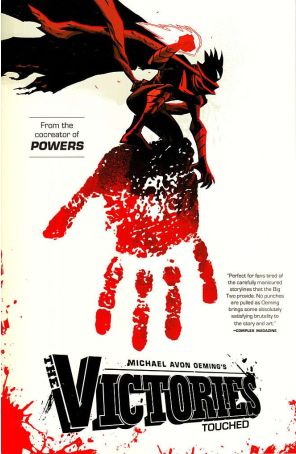 The Victories TPB 1 published by Dark Horse with cover art by Michael Avon Oeming