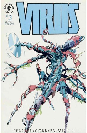 Virus 3 published by Dark Horse