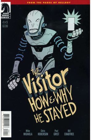 Visitor: How and Why He Stayed 1 published by Dark Horse with cover art by Paul Grist