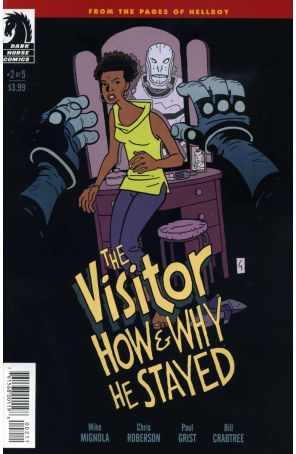 Visitor: How and Why He Stayed 2 published by Dark Horse with cover art by Paul Grist