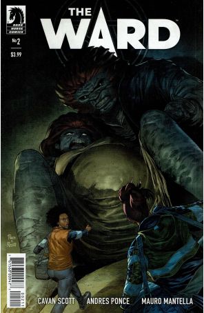 The Ward 2 published by Dark Horse with cover art by Andres Ponce