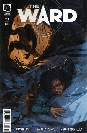 The Ward 3 published by Dark Horse with cover art by Andres Ponce