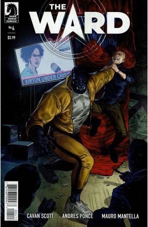 The Ward 4 published by Dark Horse with cover art by Andres Ponce